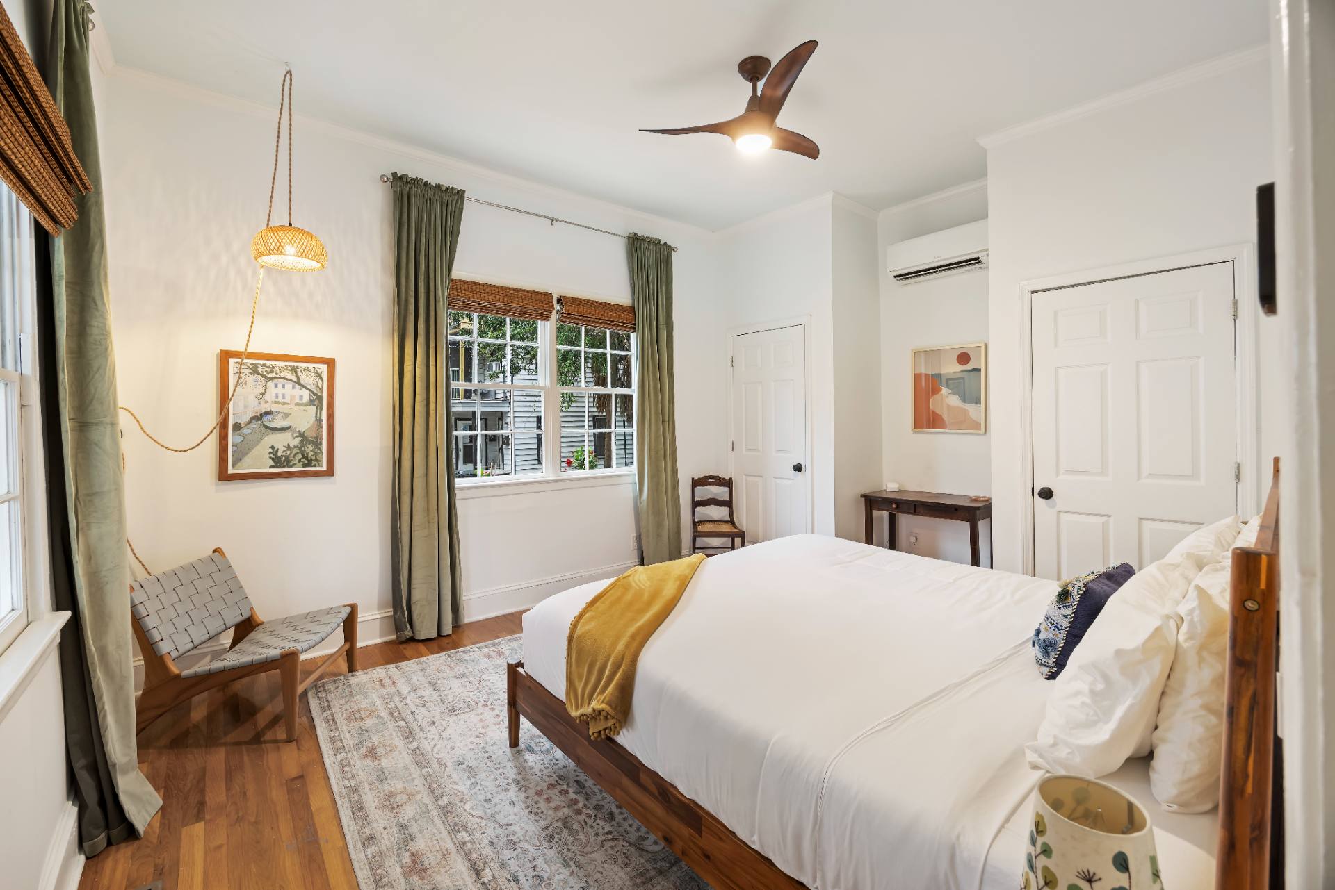 Suite A king bedroom